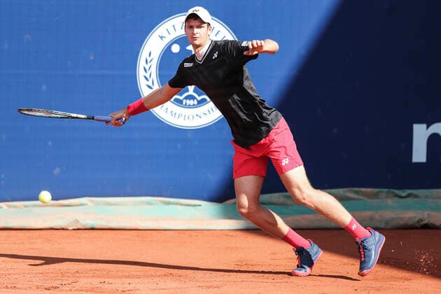 TENNIS - ATP, Tennis Herren Generali Open 2020 KITZBUEHEL,AUSTRIA,10.SEP.20 -TENNIS - ATP World Tour, Generali Open 2020. Image shows Hubert Hurkacz (POL). GEPAxpictures xPatrickxSteiner