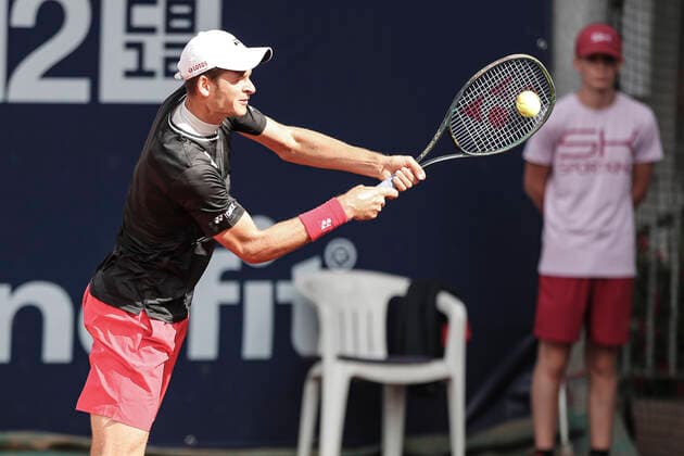 TENNIS - ATP, Tennis Herren Generali Open 2020 KITZBUEHEL,AUSTRIA,10.SEP.20 -TENNIS - ATP World Tour, Generali Open 2020. Image shows Hubert Hurkacz (POL). GEPAxpictures xPatrickxSteiner