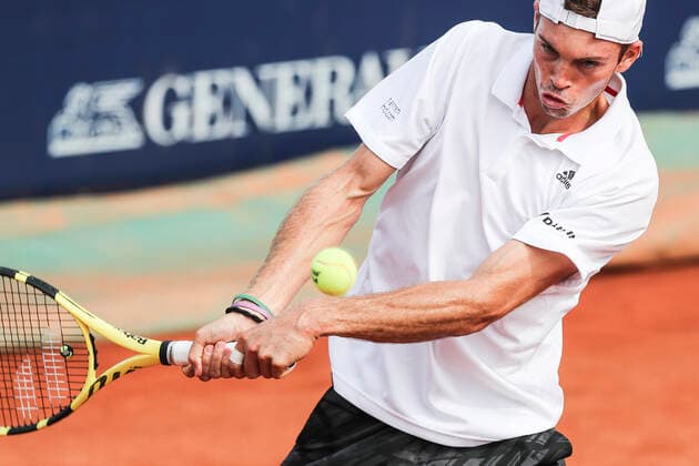 Sport Bilder des Tages TENNIS - ATP, Tennis Herren Generali Open 2020 KITZBUEHEL,AUSTRIA,10.SEP.20 -TENNIS - ATP World Tour, Generali Open 2020. Image shows Maximilian Marterer (GER). GEPAxpictures xPatrickxSteiner