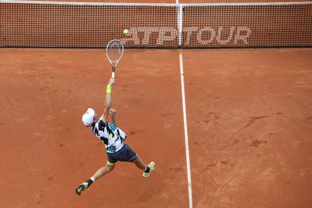 TENNIS - ATP, Tennis Herren Generali Open 2020 KITZBUEHEL,AUSTRIA,10.SEP.20 -TENNIS - ATP World Tour, Generali Open 2020. Image shows Jannik Sinner (ITA). GEPAxpictures xPatrickxSteiner