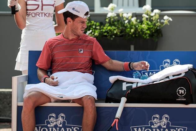 TENNIS - ATP, Tennis Herren Generali Open 2020 KITZBUEHEL,AUSTRIA,10.SEP.20 -TENNIS - ATP World Tour, Generali Open 2020. Image shows Diego Schwartzman (ARG). GEPAxpictures xPatrickxSteiner