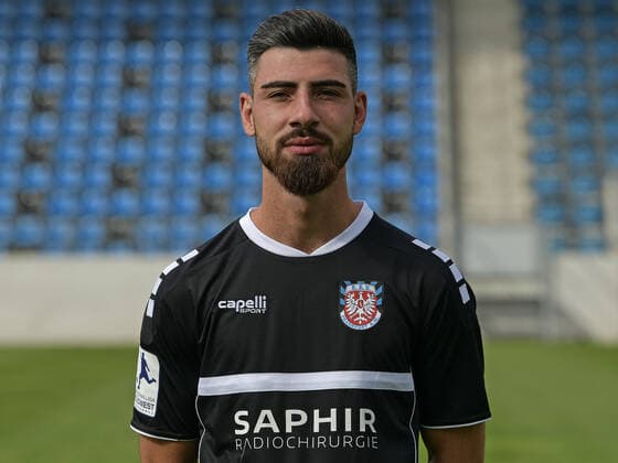 10 09 2020, xjhx, Soccer Regional League South West, FSV Frankfurt Photo session 2020 21 emspor, v l Arif Gueclue FSV Frankfurt am Main