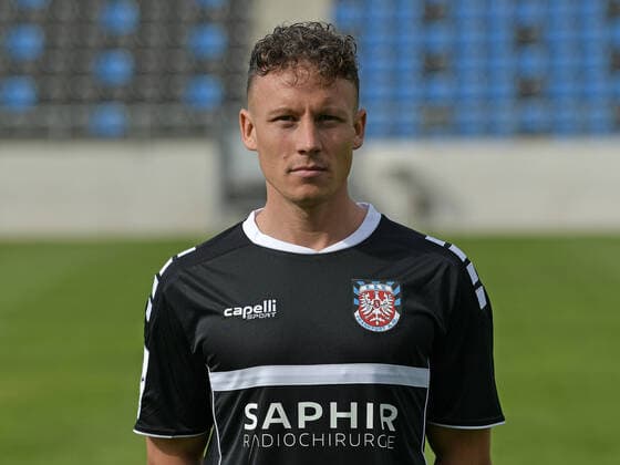 10 09 2020, xjhx, Soccer Regional League South West, FSV Frankfurt Photo session 2020 21 emspor, v l Steffen Straub FSV Frankfurt am Main