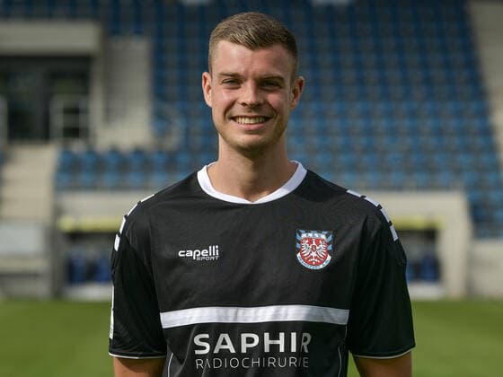 10 09 2020, xjhx, Soccer Regional League South West, FSV Frankfurt Photo session 2020 21 emspor, l Jake Hirst FSV Frankfurt am Main