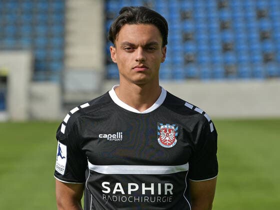 10 09 2020, xjhx, Soccer Regional League South West, FSV Frankfurt Photo session 2020 21 emspor, l Robin Williams FSV Frankfurt am Main