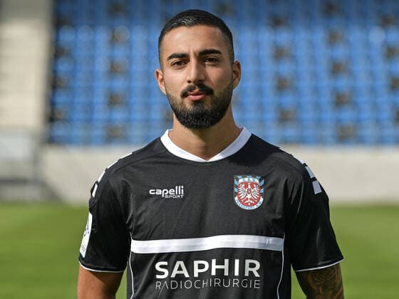 10 09 2020, xjhx, Soccer Regional League South West, FSV Frankfurt Photo session 2020 21 emspor, v l Canel Burcu FSV Frankfurt am Main