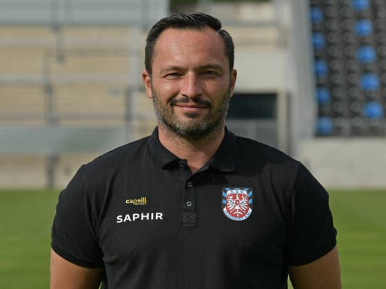 10 09 2020, xjhx, Football Regionalliga Southwest, FSV Frankfurt Photo session 2020 21 emspor, v l Trainer Thomas Brendel FSV Frankfurt am Main