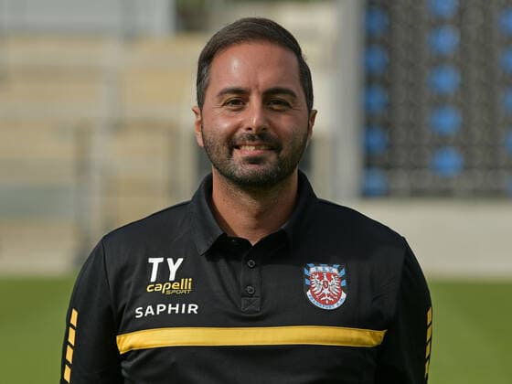 10 09 2020, xjhx, Soccer Regional League South West, FSV Frankfurt Photo session 2020 21 emspor, v l Co Coach Taner Yalcin FSV Frankfurt am Main