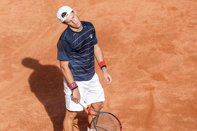 TENNIS - ATP, Tennis Herren Generali Open 2020 KITZBUEHEL,AUSTRIA,10.SEP.20 -TENNIS - ATP World Tour, Generali Open 2020. Image shows the disappointment of Diego Schwartzman (ARG). GEPAxpictures xPatrickxSteiner