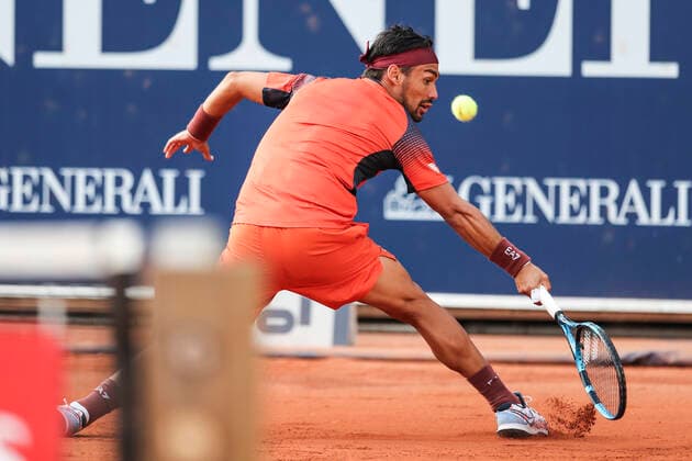TENNIS - ATP, Tennis Herren Generali Open 2020 KITZBUEHEL,AUSTRIA,10.SEP.20 -TENNIS - ATP World Tour, Generali Open 2020. Image shows Fabio Fognini (ITA). GEPAxpictures xPatrickxSteiner