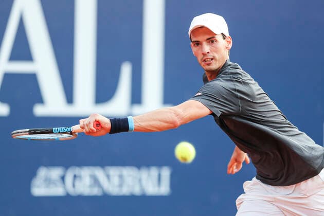 TENNIS - ATP, Tennis Herren Generali Open 2020 KITZBUEHEL,AUSTRIA,10.SEP.20 -TENNIS - ATP World Tour, Generali Open 2020. Image shows Marc-Andrea Huesler (SUI). GEPAxpictures xPatrickxSteiner