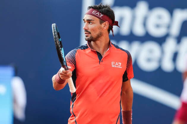 TENNIS - ATP, Tennis Herren Generali Open 2020 KITZBUEHEL,AUSTRIA,10.SEP.20 -TENNIS - ATP World Tour, Generali Open 2020. Image shows Fabio Fognini (ITA). GEPAxpictures xPatrickxSteiner