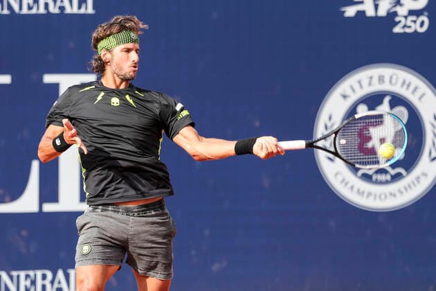 TENNIS - ATP, Tennis Herren Generali Open 2020 KITZBUEHEL,AUSTRIA,10.SEP.20 -TENNIS - ATP World Tour, Generali Open 2020. Image shows Feliciano Lopez (ESP). GEPAxpictures xPatrickxSteiner