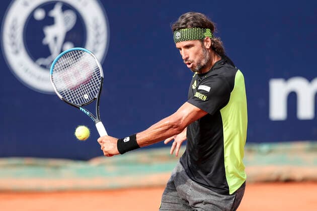 TENNIS - ATP, Tennis Herren Generali Open 2020 KITZBUEHEL,AUSTRIA,10.SEP.20 -TENNIS - ATP World Tour, Generali Open 2020. Image shows Feliciano Lopez (ESP). GEPAxpictures xPatrickxSteiner