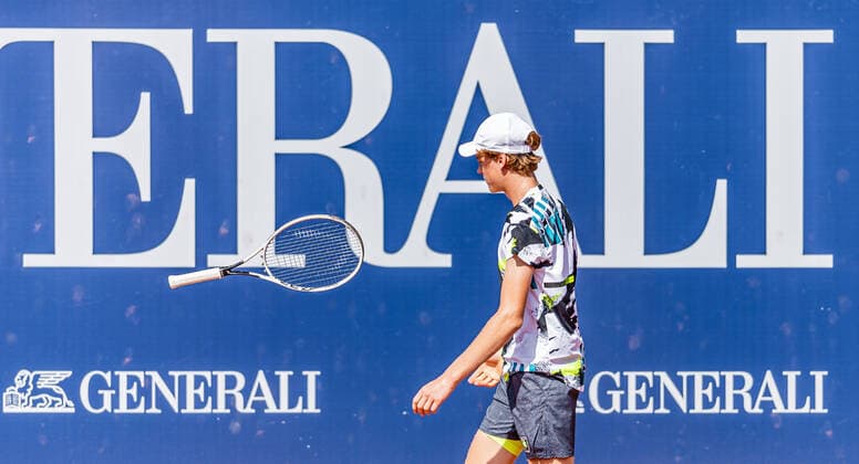 10 09 2020, Sportpark, Kitzbuehel, AUT, ATP Tour, Generali Open Kitzbuehel, in the picture Jannik Sinner ITA Jannik Sinner of Italy during the Generali Open Tennis Tournament of the ATP Tour at the Sportpark in Kitzbuehel, Austria on 2020 09 10 Kitzbuehel  EP_ade