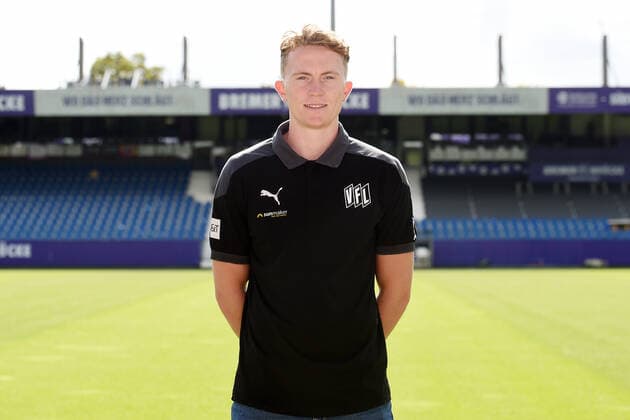 VfL Osnabrück, portrait date 2020 2021 10 09 2020, Stadium at Bremer Brücke, Osnabrück, VfL Osnabrück, portrait date 2020 2021 Team manager Rene Flägel VfL Osnabrück, 2 BL, portrait date 2020 2021 nordphotox xPaetzel nph00403