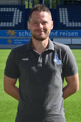 Physiotherapist Arthur Jarzombek MSV Duisburg 3 Liga, portrait date 2020 2021 Duisburg Schauinsland Arena North Rhine-Westphalia Germany Team2