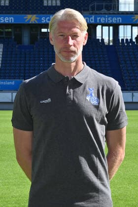 Goalkeeping coach Sven Beuckert MSV Duisburg 3 Liga, portrait date 2020 2021 Duisburg Schauinsland Arena Nordrhein Westfalen Germany Team2