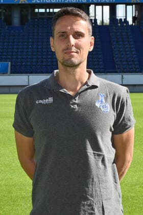 Athletics Coach Miro Lusic MSV Duisburg 3 Liga, portrait date 2020 2021 Duisburg Schauinsland Arena Nordrhein Westfalen Germany Team2