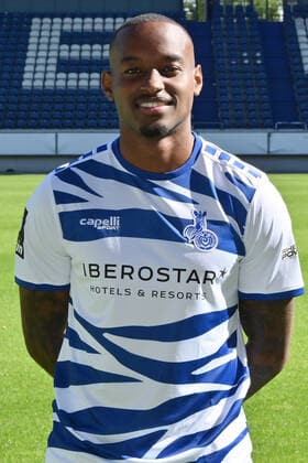 Leroy Jacques Mickels MSV Duisburg 3 Liga, portrait date 2020 2021 Duisburg Schauinsland Arena Nordrhein Westfalen Germany Team2