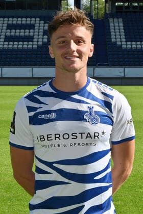 Mirnes Pepic MSV Duisburg 3 Liga, portrait date 2020 2021 Duisburg Schauinsland Arena Nordrhein Westfalen Germany Team2