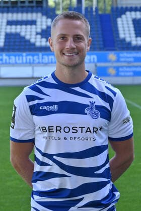 Lukas Scepanik MSV Duisburg 3 Liga, portrait date 2020 2021 Duisburg Schauinsland Arena Nordrhein Westfalen Germany Team2