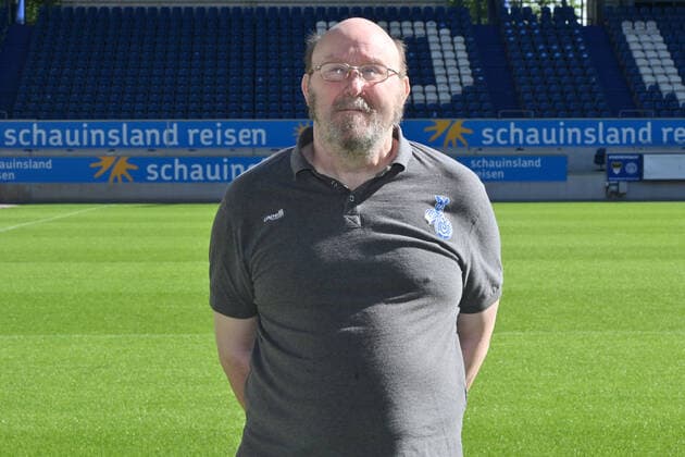 Zeugwart Peter Lindner MSV Duisburg 3 Liga, portrait date 2020 2021 Duisburg Schauinsland Arena Nordrhein Westfalen Germany Team2