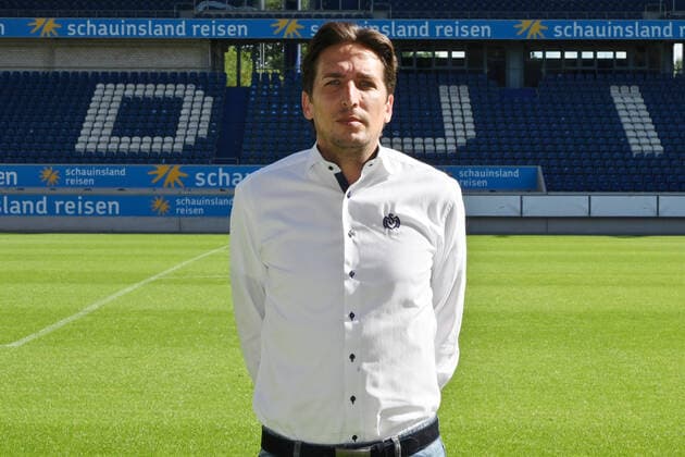 Sports Director Ivica Grlic MSV Duisburg 3 Liga, portrait date 2020 2021 Duisburg Schauinsland Arena Nordrhein Westfalen Germany Team2