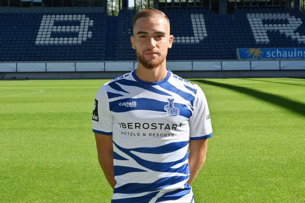 Ahmet Engin MSV Duisburg 3 Liga, portrait date 2020 2021 Duisburg Schauinsland Arena Nordrhein Westfalen Germany Team2