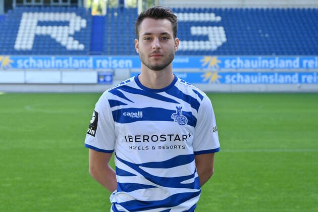 David Tomic MSV Duisburg 3 Liga, portrait date 2020 2021 Duisburg Schauinsland Arena Nordrhein Westfalen Germany Team2