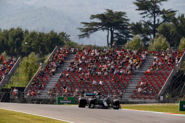 Motorsports FIA Formula One World Championship 2020, Grand Prix of Toscana, 77 Valtteri Bottas FIN, Mercedes AMG Petronas Formula One Team, Mugello Italy