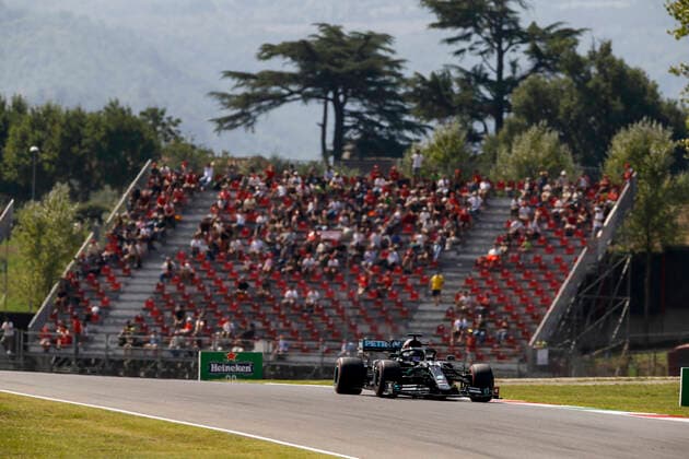Motorsports FIA Formula One World Championship 2020, Grand Prix of Toscana, 44 Lewis Hamilton GBR, Mercedes AMG Petronas Formula One Team, Mugello Italy