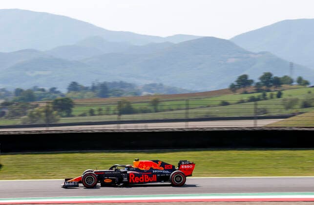 Motorsports FIA Formula One World Championship 2020, Grand Prix of Toscana, 23 Alexander Albon THA, Aston Martin Red Bull Racing, Mugello Italy