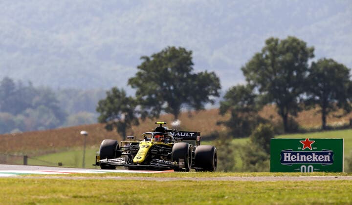 Motorsports FIA Formula One World Championship 2020, Grand Prix of Toscana, 31 Esteban Ocon FRA, Renault DP World F1 Team , Scarperia Italy