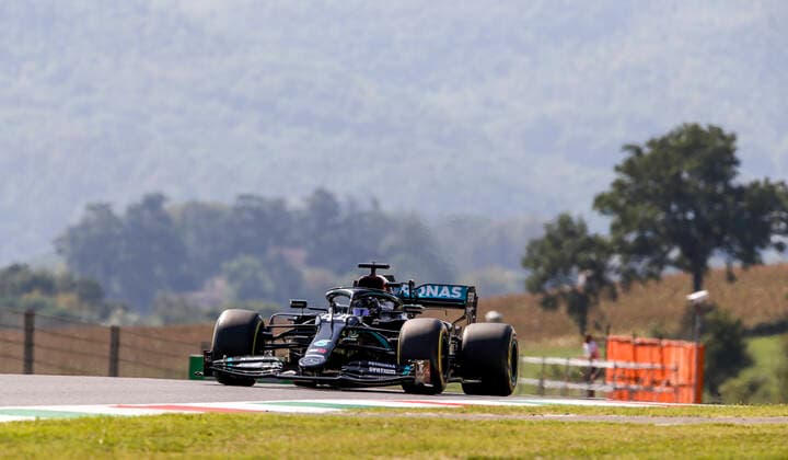 Motorsports FIA Formula One World Championship 2020, Grand Prix of Toscana, 44 Lewis Hamilton GBR, Mercedes AMG Petronas Formula One Team , Scarperia Italy