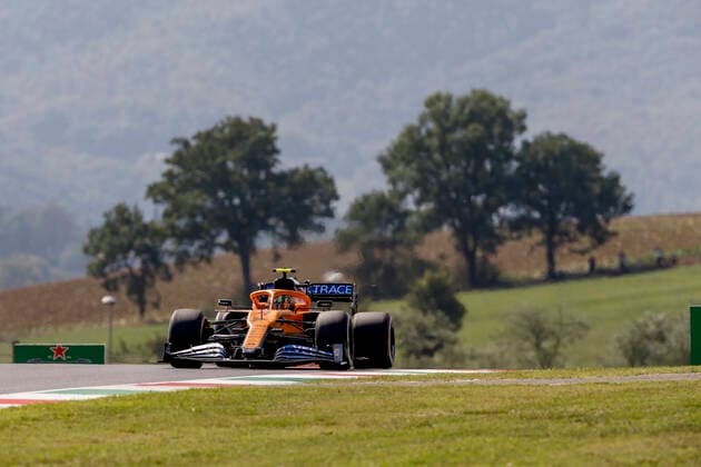 Motorsports FIA Formula One World Championship 2020, Grand Prix of Toscana, 4 Lando Norris GBR, McLaren F1 Team, Scarperia Italy