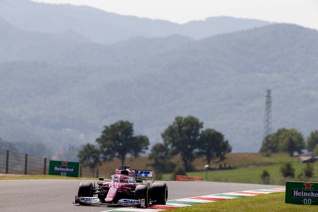 Motorsports FIA Formula One World Championship 2020, Grand Prix of Toscana, 11 Sergio Perez MEX, BWT Racing Point F1 Team, Scarperia Italy