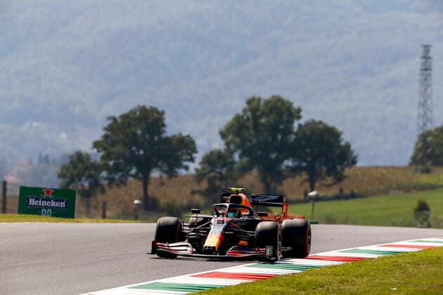 Motorsports FIA Formula One World Championship 2020, Grand Prix of Toscana, 23 Alexander Albon THA, Aston Martin Red Bull Racing, Scarperia Italy