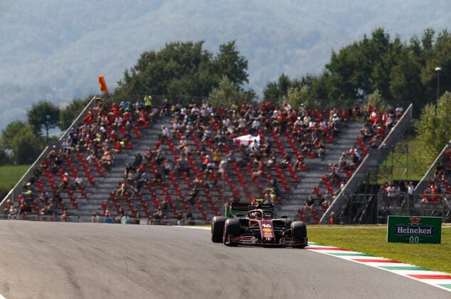 Motorsports FIA Formula One World Championship 2020, Grand Prix of Toscana, 16 Charles Leclerc MCO, Scuderia Ferrari Mission Winnow , Scarperia Italy