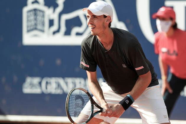 TENNIS - ATP, Tennis Herren Generali Open 2020 KITZBUEHEL,AUSTRIA,11.SEP.20 -TENNIS - ATP World Tour, Generali Open 2020. Image shows Marc Andrea Huesler (SUI). GEPAxpictures xPatrickxSteiner