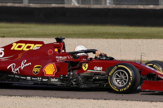 Motorsports FIA Formula One World Championship 2020, Grand Prix of Tuscany, 5 Sebastian Vettel GER, Scuderia Ferrari Mission Winnow , Scarperia Italy