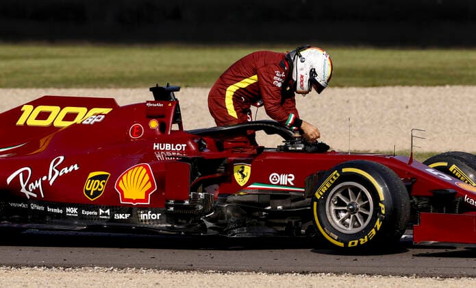 Motorsports FIA Formula One World Championship 2020, Grand Prix of Tuscany, 5 Sebastian Vettel GER, Scuderia Ferrari Mission Winnow , Scarperia Italy