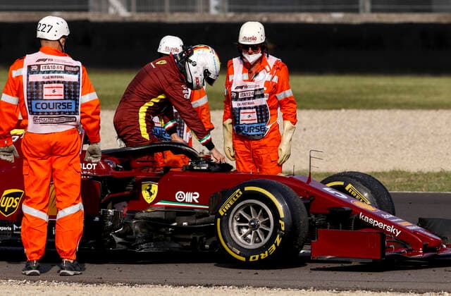 Motorsports FIA Formula One World Championship 2020, Grand Prix of Tuscany, 5 Sebastian Vettel GER, Scuderia Ferrari Mission Winnow , Scarperia Italy
