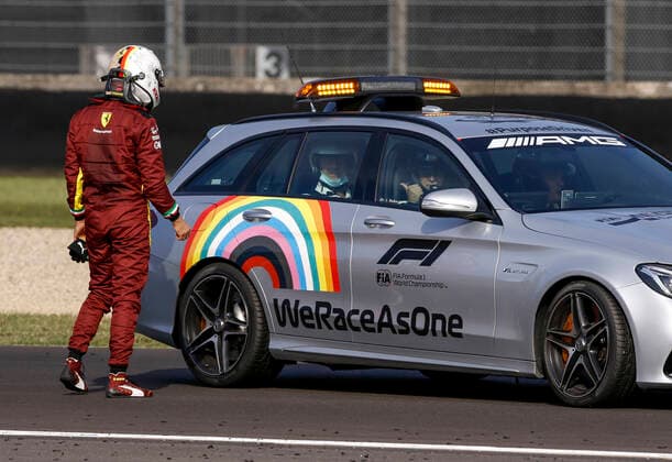 Motorsports FIA Formula One World Championship 2020, Grand Prix of Tuscany, 5 Sebastian Vettel GER, Scuderia Ferrari Mission Winnow , Scarperia Italy