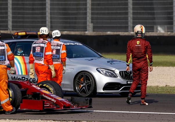 Motorsports FIA Formula One World Championship 2020, Grand Prix of Tuscany, 5 Sebastian Vettel GER, Scuderia Ferrari Mission Winnow , Scarperia Italy