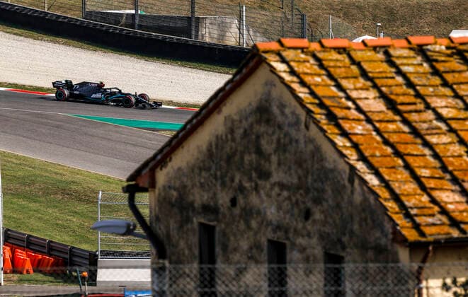 Motorsports FIA Formula One World Championship 2020, Grand Prix of Tuscany, 77 Valtteri Bottas FIN, Mercedes AMG Petronas Formula One Team , Scarperia Italy