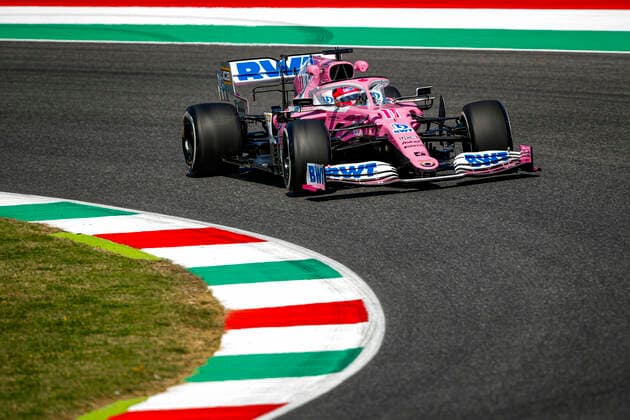 Motorsports FIA Formula One World Championship 2020, Grand Prix of Tuscany, 11 Sergio Perez MEX, BWT Racing Point F1 Team , Scarperia Italy
