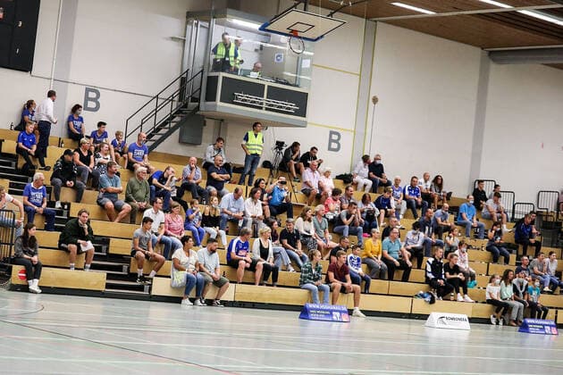 11 09 2020, xmkx, Handball A Youth 1 Bundesliga Quali, HSG Hanau TSG Friesenheim v l spectators, tribune Hanau Hessen Germany DEU