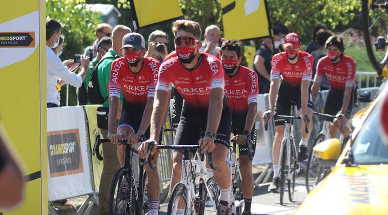 11-09-2020 Tour De France; Tappa 13 Chatel Guyon - Puy Mary Cantal; 2020, Arkea - Samsic; Chatel Guyon; 