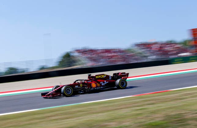 Motorsports FIA Formula One World Championship 2020, Grand Prix of Tuscany, 5 Sebastian Vettel GER, Scuderia Ferrari Mission Winnow , Scarperia Italy
